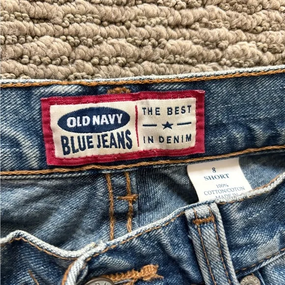 Old Navy Vintage Y2K Straight Blue Jeans - Picture 2 of 7